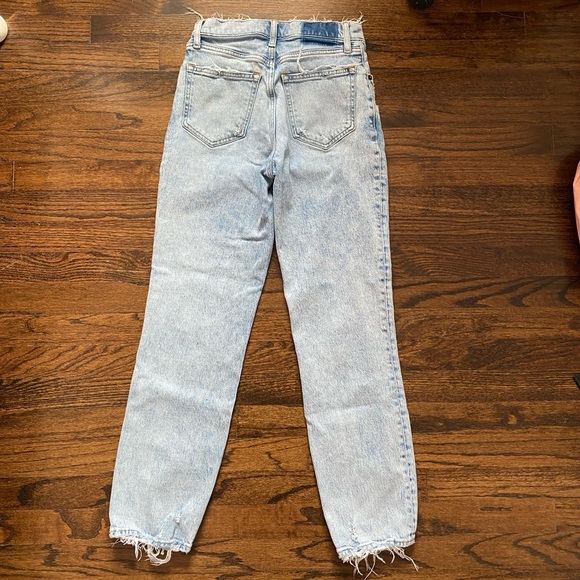 abercrombie 90s ultra high rise straight jeans - Picture 4 of 7